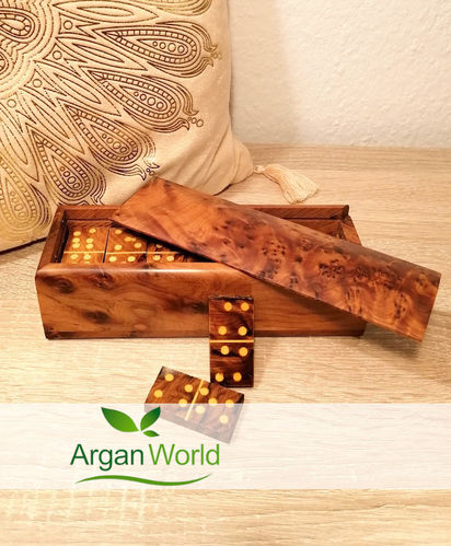 Arar Marokkanisches Holz Domino Groß