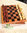 Arar Marokkanisches Holz Schach Drehbox Klein