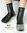 Kunstledersocken Unisex OneSize